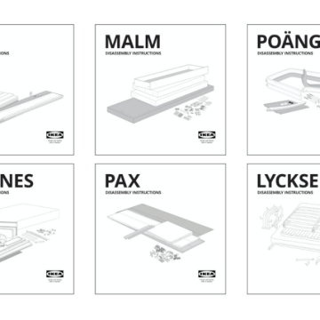 Ikea vuole insegnarci a smontare i suoi mobili