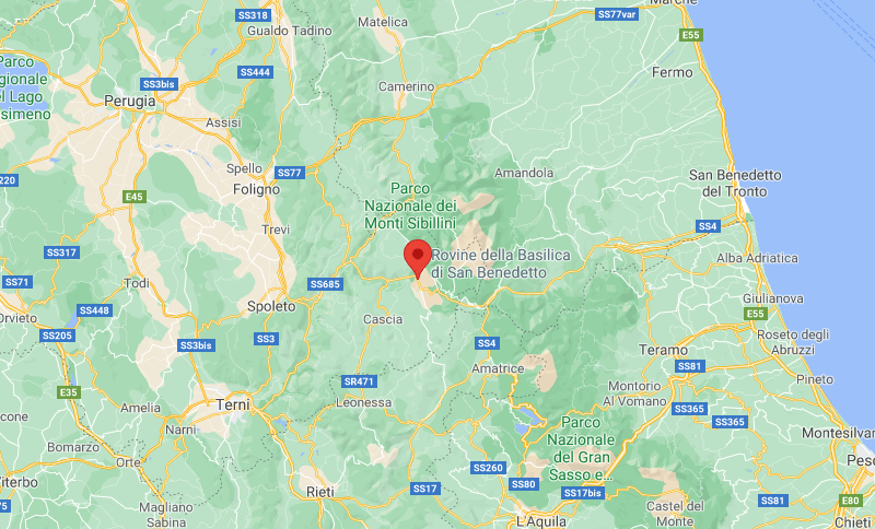 Terremoto Norcia