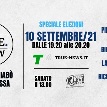 The True Show – speciale elezioni. Gli ospiti della puntata del 10/09