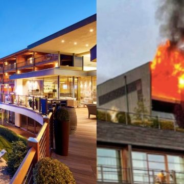 Alto adige, incendio in hotel di lusso: 9 feriti