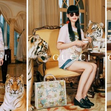 animali pubblicita gucci tigre