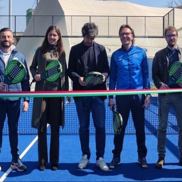 Padel a Milano: i quattro nuovi campi di Milanosport al centro Cambini-Fossati