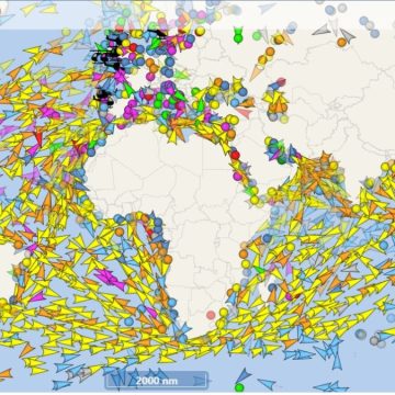traffico marittimo tempo reale