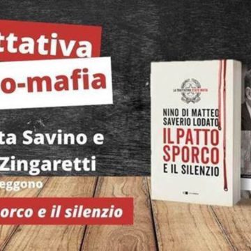 “Il patto sporco e il silenzio” di Nino Di Matteo e Saverio Lodato a teatro