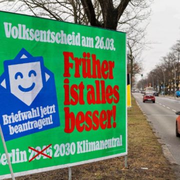 Gli ambientalisti perdono il referendum a Berlino ma in Germania possono