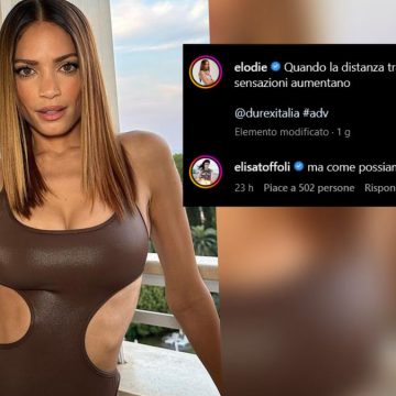 Elodie testimonial della Durex: anche Elisa impazzisce