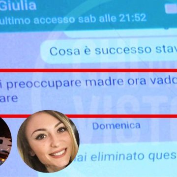 Giulia Tramontano, l'ultimo messaggio alla madre è stato inviato dal compagno killer