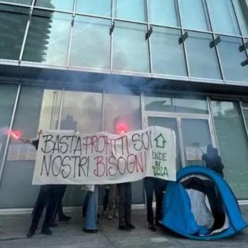 Studenti in tenda su Coima: "Privati speculano se l'università glielo permette"