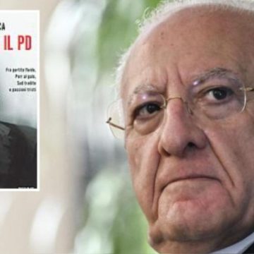 Tutti parlano del libro di De Luca, "nonostante il Pd"