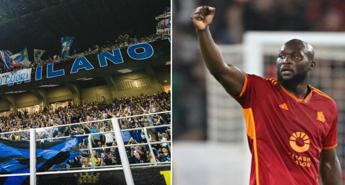 Inter-Roma, Lukaku a San Siro: fischi e insulti, lui sorride