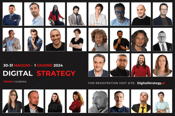 Digital Strategy 2024: il nuovo evento dedicato al marketing digitale a Tirana, Albania