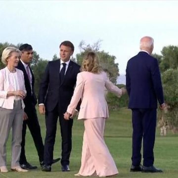 Piano con Rimban-Biden: il video al G7 è montato ad arte