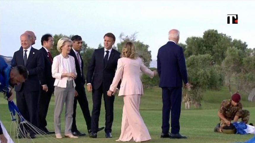 Piano con Rimban-Biden: il video al G7 è montato ad arte