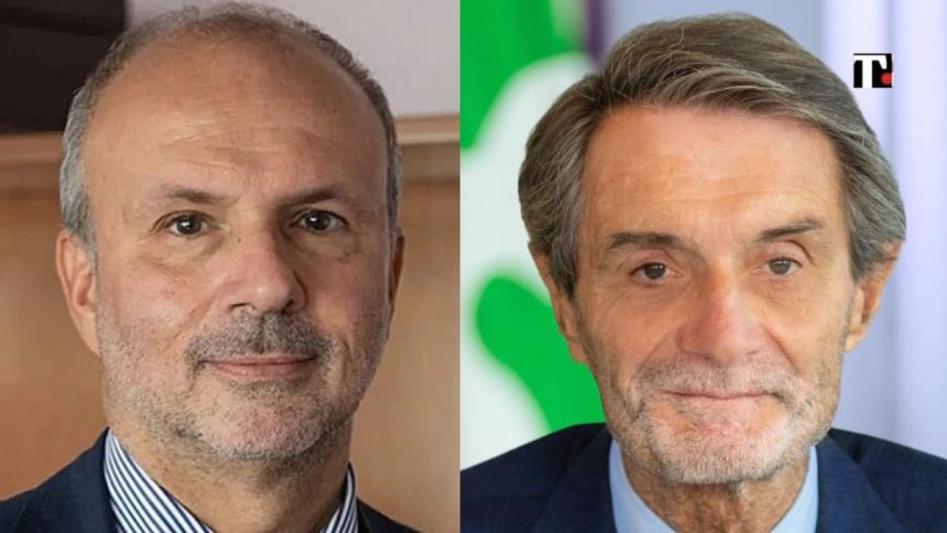 Orazio Schillaci e Attilio Fontana a Salute Direzione Nord