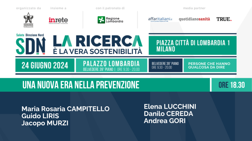 "Una nuova era nella prevenzione": il panel a Salute Direzione Nord